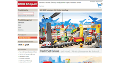 Desktop Screenshot of brio-shop.ch