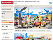 Tablet Screenshot of brio-shop.ch